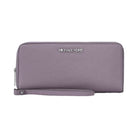 Michael Kors Large Pebbled Leather Continental Wallet Lilac