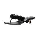 Michael Kors Loretta Sequin Embellished Sandal Black