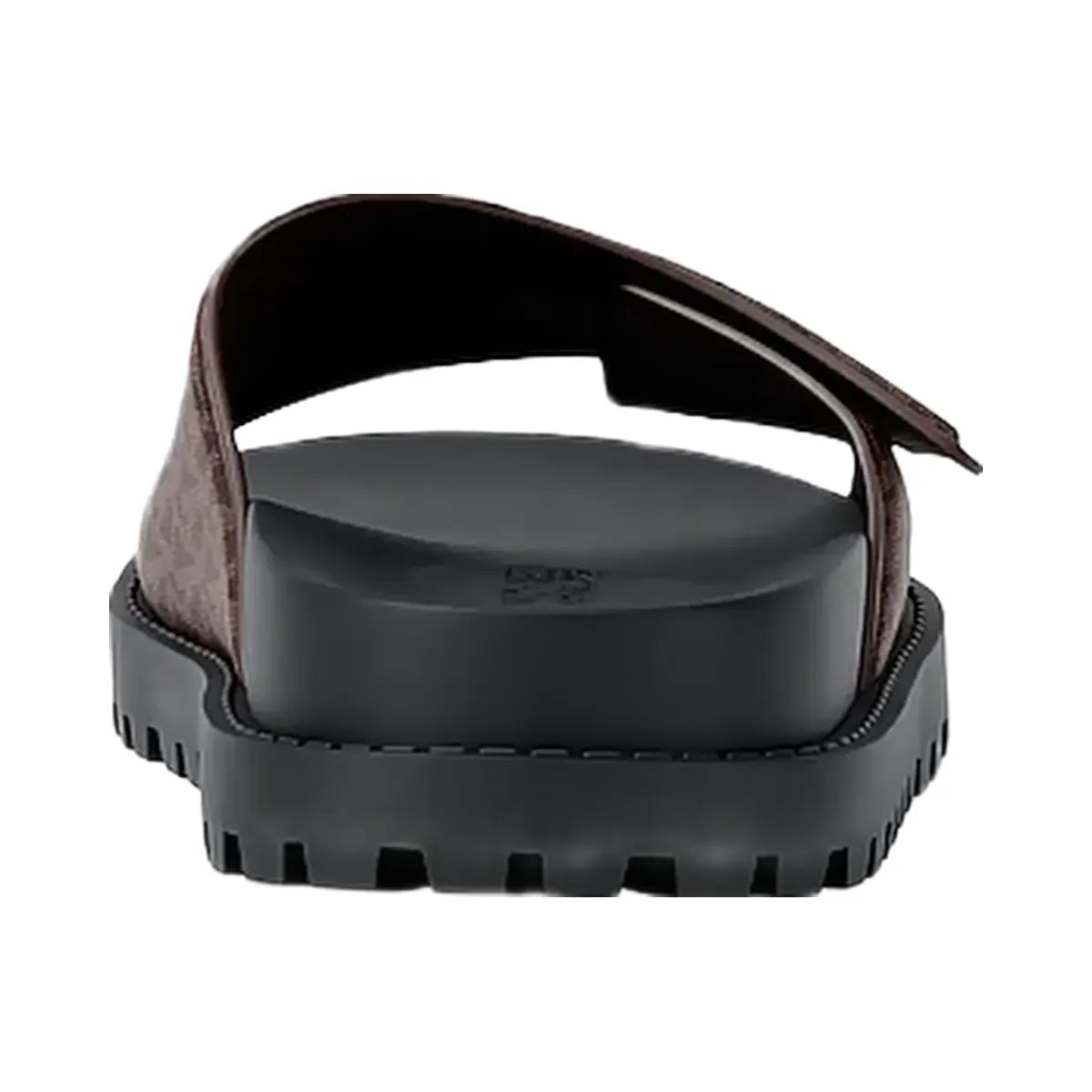 Michael Kors Luka Signature Logo Slide Sandal Brown