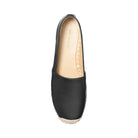 Michael Kors Lynn Leather Platform Espadrille Black