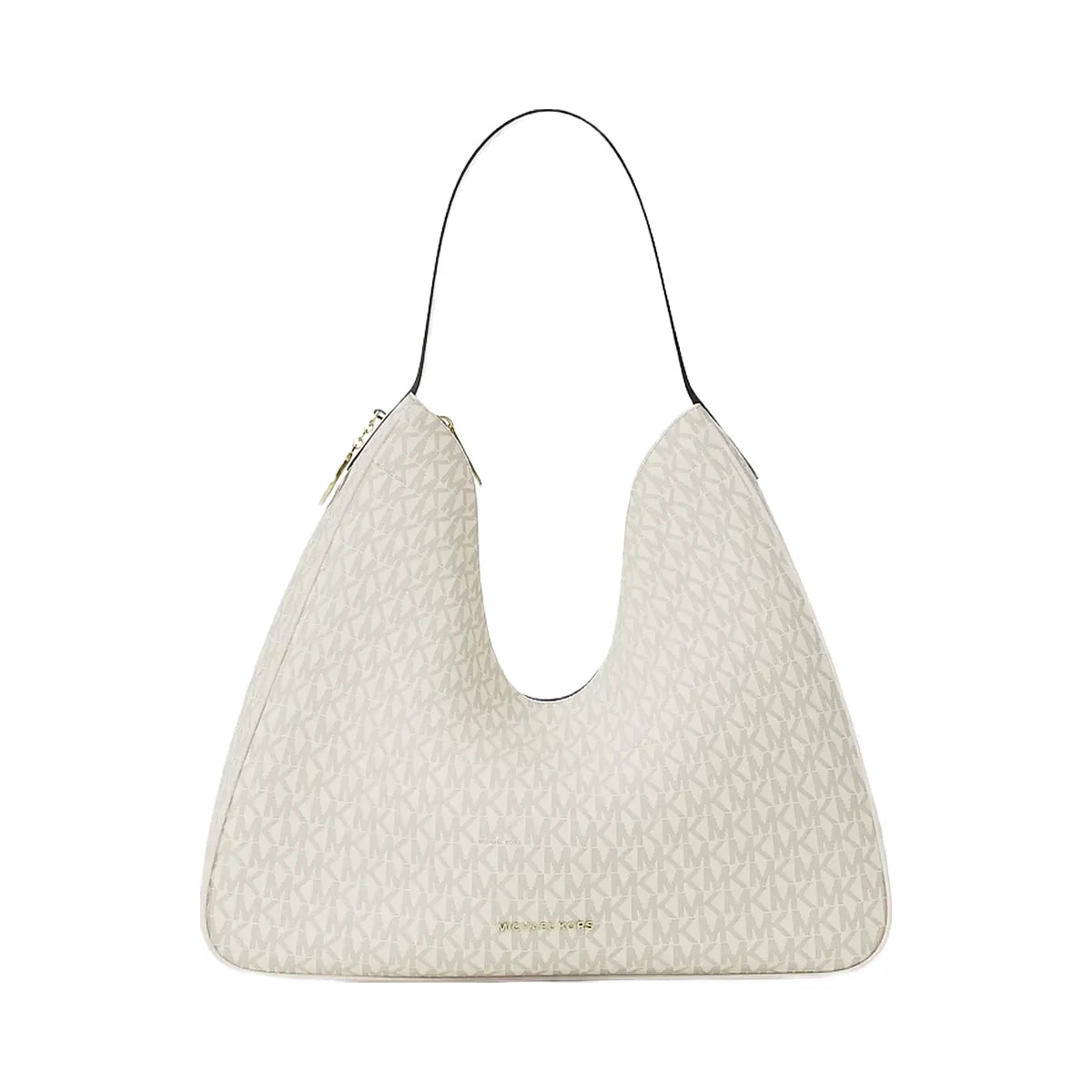 Michael Kors Nayla Medium Signature Logo Shoulder Bag Lt Crm Multi