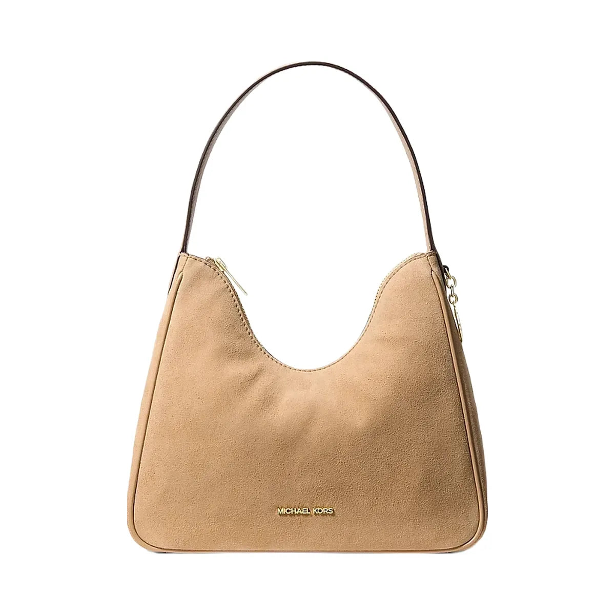 Michael Kors Nayla Small Hobo Shoulder Bag Camel