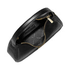 Michael Kors Nayla Small Pebbled Leather Hobo Shoulder Bag Black