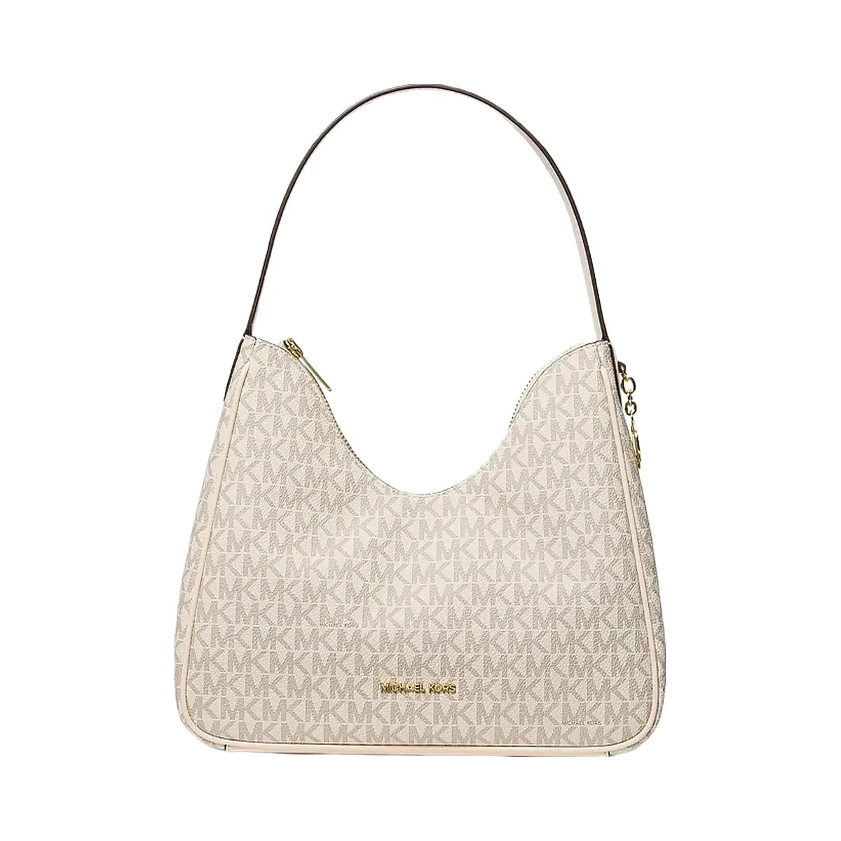 Michael Kors Nayla Small Signature Logo Hobo Shoulder Bag Lt Crm Multi