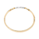 Michael Kors Pavé Horsebit Bangle Gold