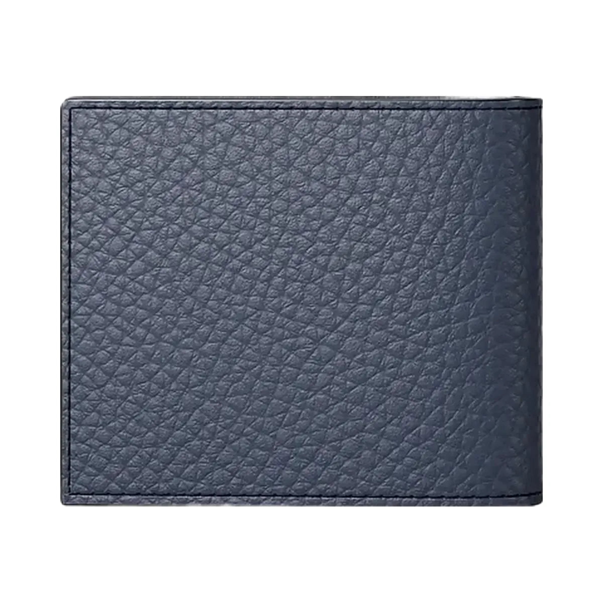 Michael Kors Pebbled Leather Billfold Wallet and Signature Logo Card Case Gift Set Navy