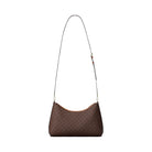 Michael Kors Sammy Medium Signature Logo Convertible Shoulder Bag Brown