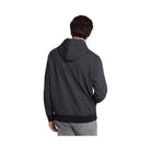 Michael Kors Signature Logo Cotton Blend Hoodie Black