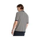 Michael Kors Striped Knit Shirt Lt Cream