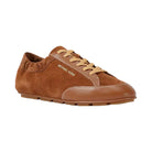 Michael Kors Susie Suede and Leather Trainer Luggage