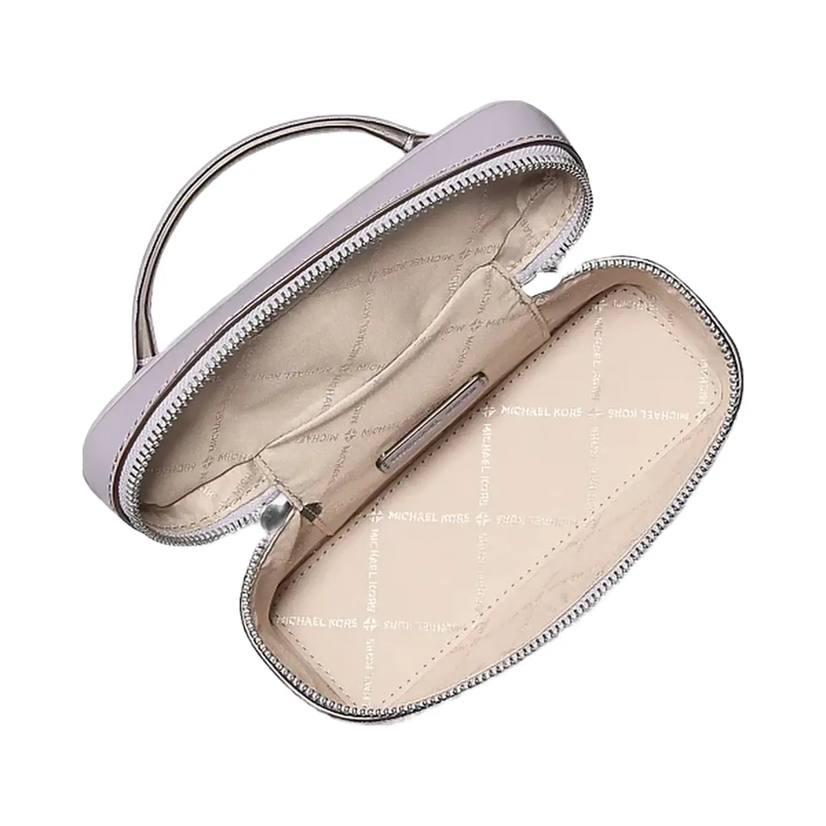 Michael Kors Vivi Small Signature Logo Vanity Crossbody Bag Lilac