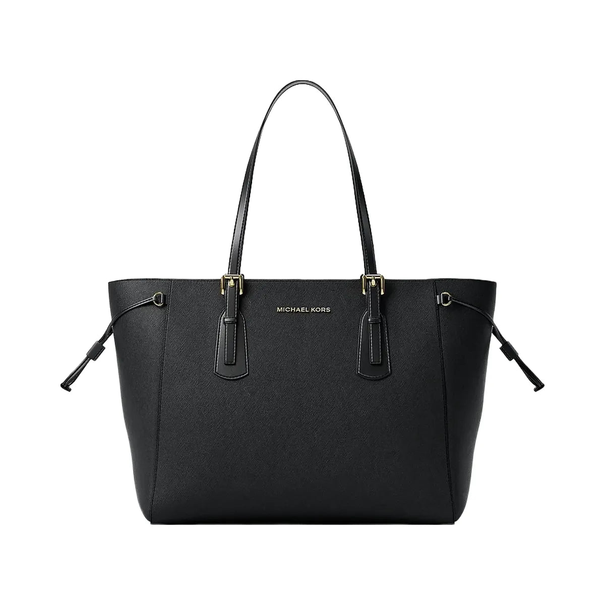 Michael Kors Voyager Large Saffiano Leather Tote Bag Black