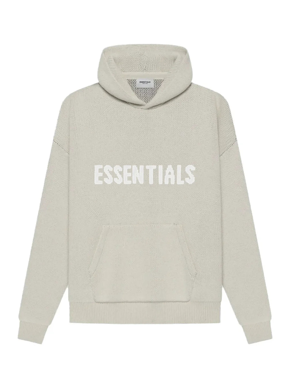 Fear of God Essentials Knit Pullover Hoodie MOSS