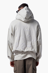 NO GUTS NO GLORY 2.0 HOODIE - PELICAN