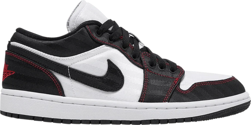 Nike Air Jordan 1 Low SE Utility "White Black Red" - Dawntown