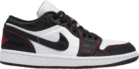 Nike Air Jordan 1 Low SE Utility "White Black Red" - Dawntown