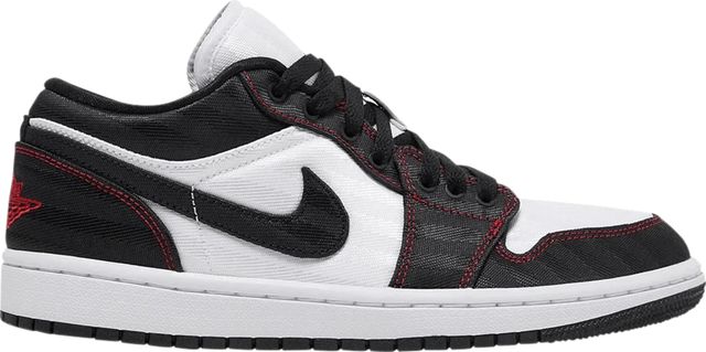 Nike Air Jordan 1 Low SE Utility "White Black Red" - Dawntown