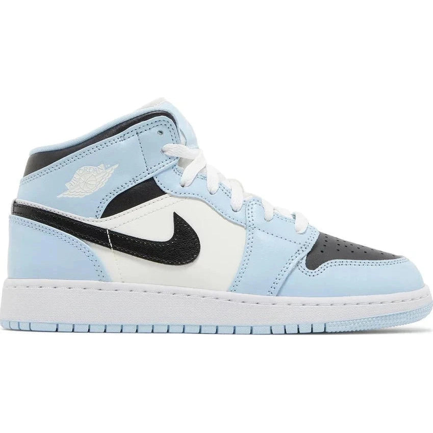 Nike Air Jordan 1 Mid GS "Ice Blue" - Dawntown