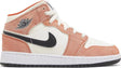 Nike Air Jordan 1 Mid SE GS "Orange Suede" - Dawntown