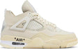 Off-White x Air Jordan 4 Retro "Sail" - Dawntown