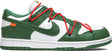 Off-White x Dunk Low 'Pine Green' - Dawntown