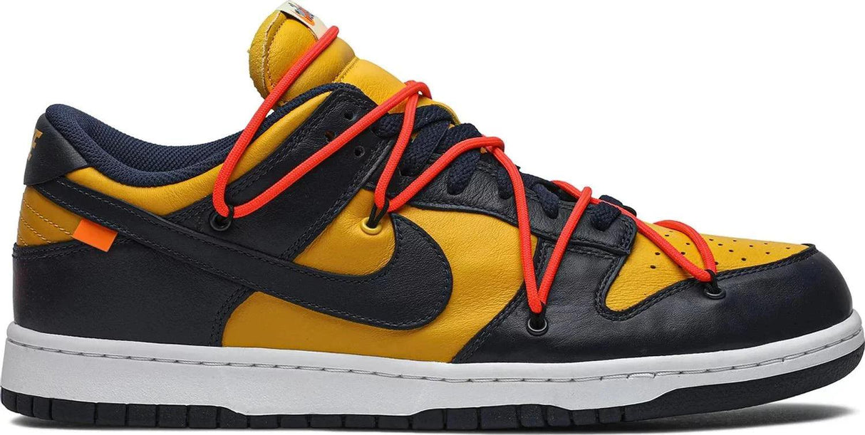 Off-White x Dunk Low "University Gold" - Dawntown