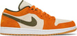 Air Jordan 1 Low SE "Orange Olive" - Dawntown