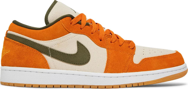 Air Jordan 1 Low SE "Orange Olive" - Dawntown