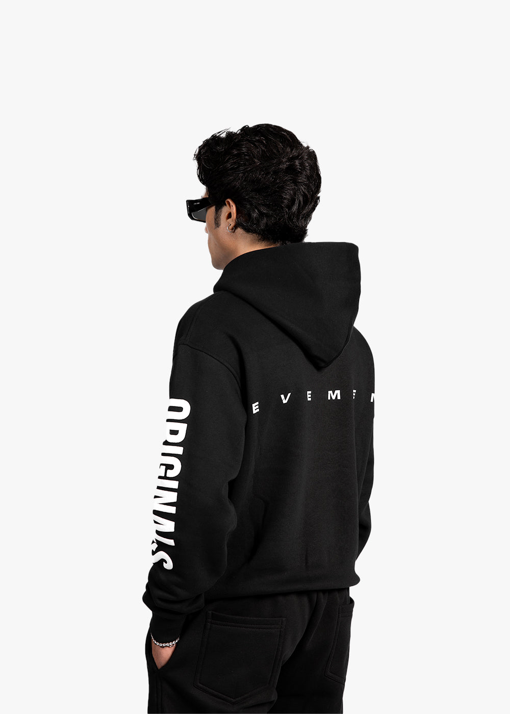 EVEMEN ORIGINALS HOODIE - BLACK