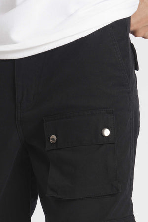 10 POCKET CARGO PANT - BLACK