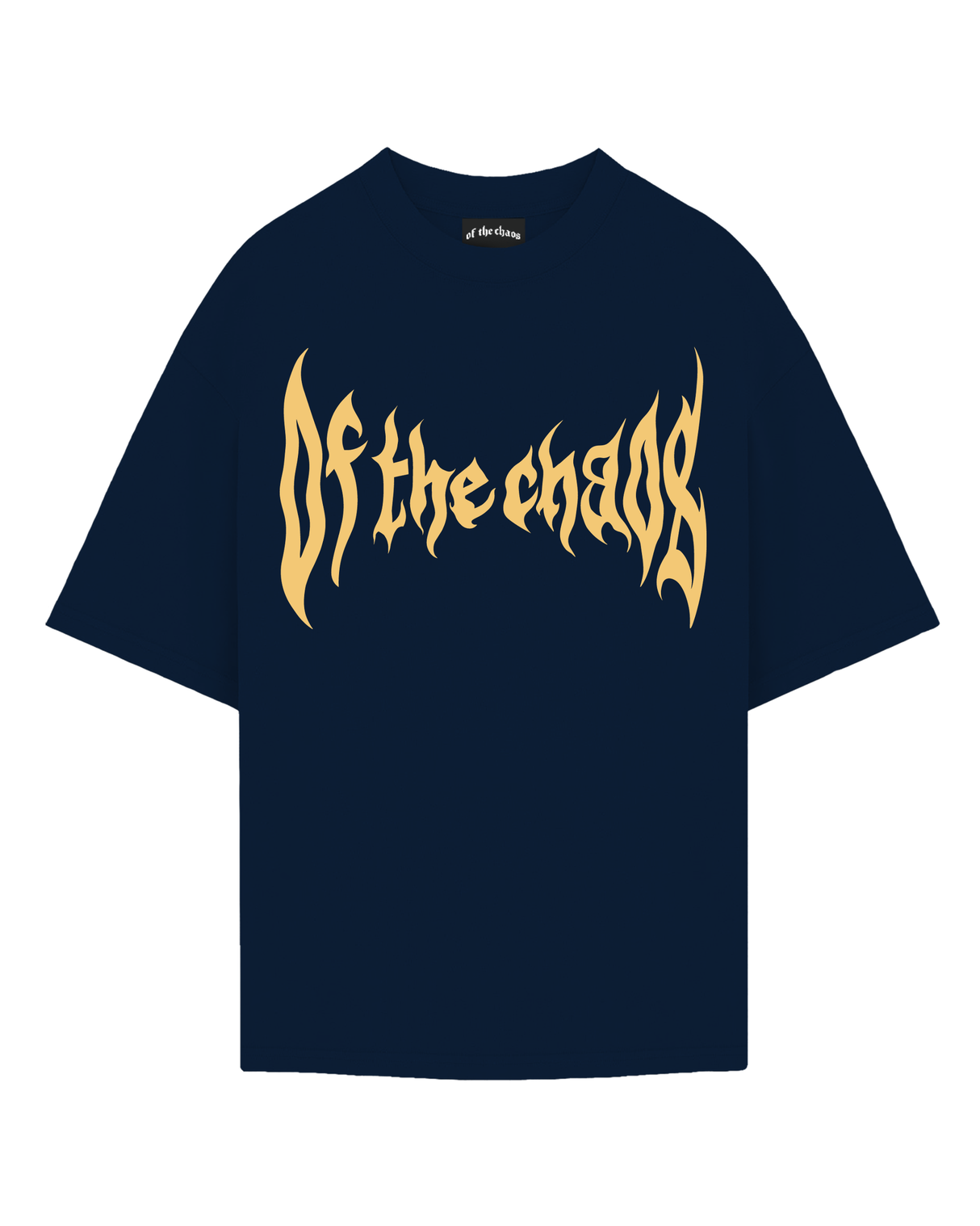 FIRE CANNOT KILL A DRAGON T-SHIRT - NAVY BLUE