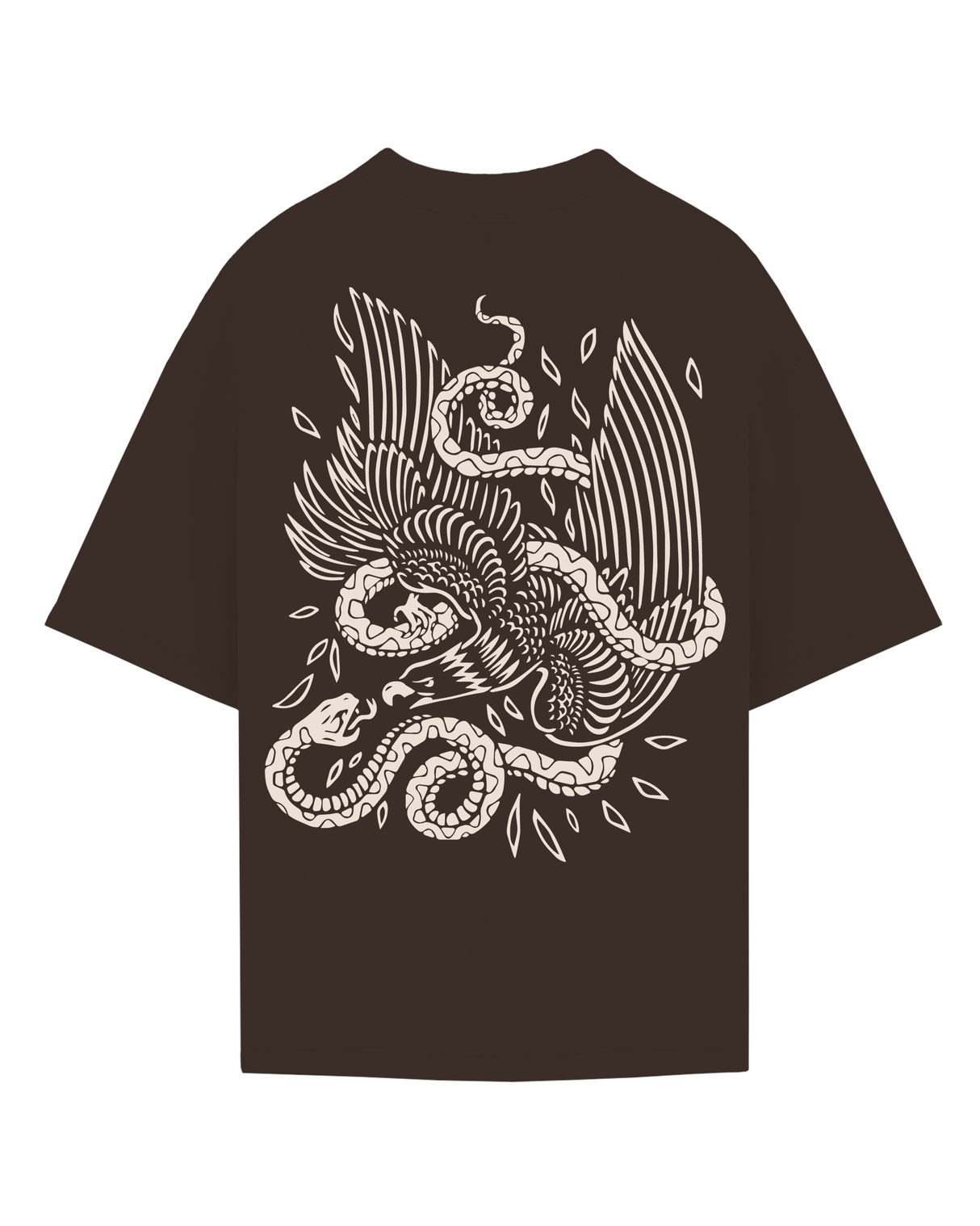 NO GUTS NO GLORY T-SHIRT 2.0 - BROWN