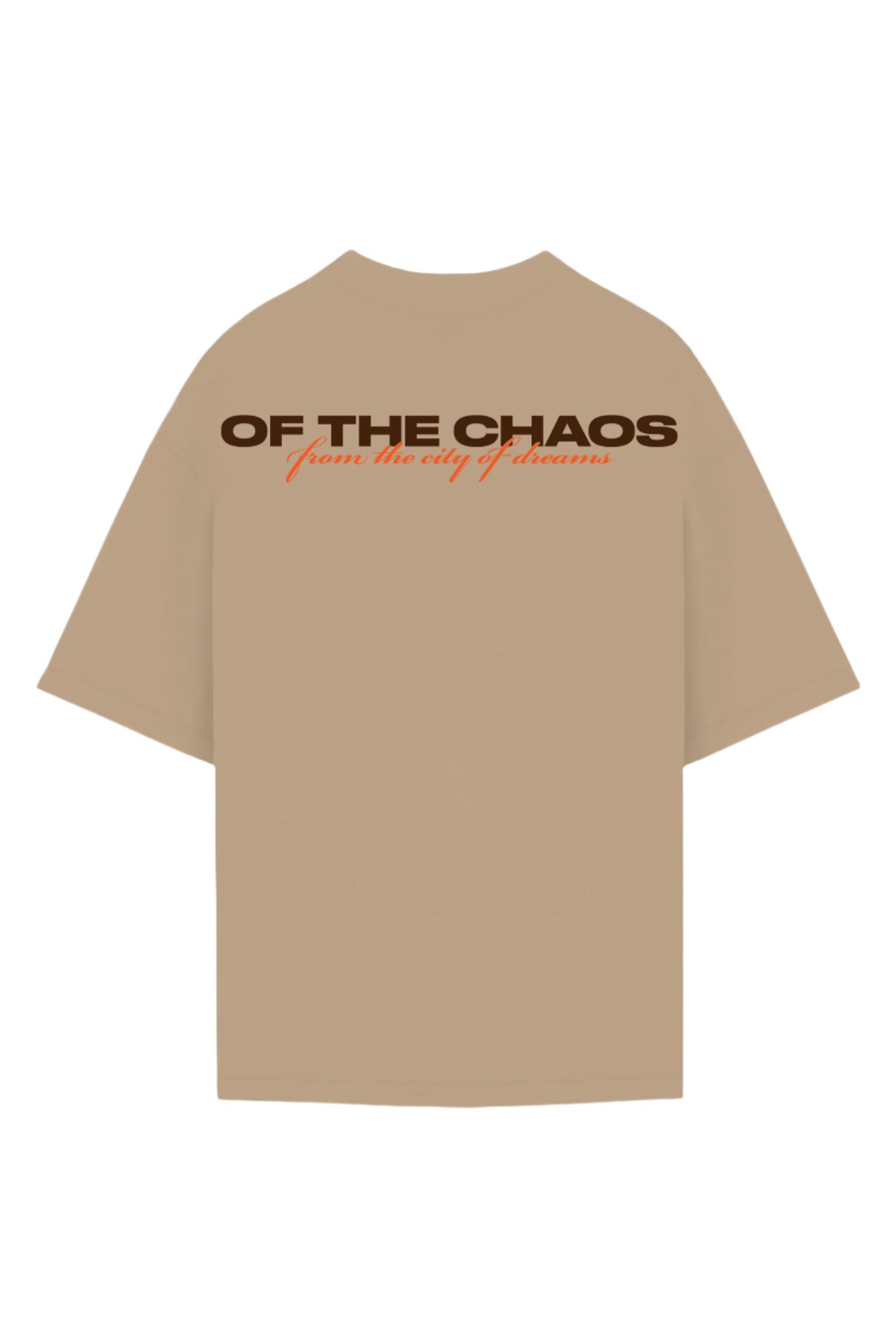 CITY OF DREAMS T-SHIRT - BEIGE