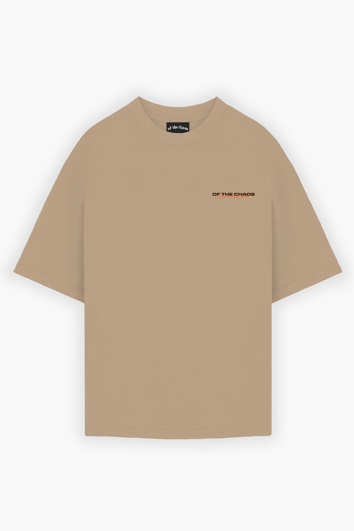 CITY OF DREAMS T-SHIRT - BEIGE