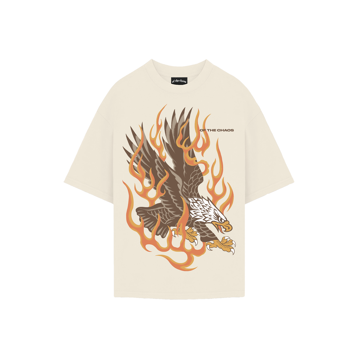 TRIAL BY FIRE T-SHIRT - OFF WHITE