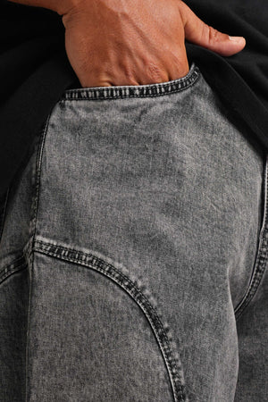 WASHED DENIM - GREY