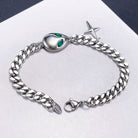 Alien Cross Charm Bracelet