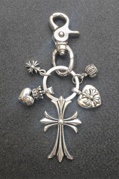 R*o様 CHROME HEARTS チャーム Chrome Hearts Keychain 5 Charms – Dawntown