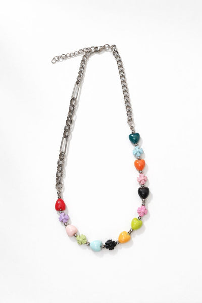 Chrome Hearts Multicolour SS Necklace