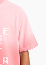 EVEMEN ERROR T-SHIRT - PINK WASHED