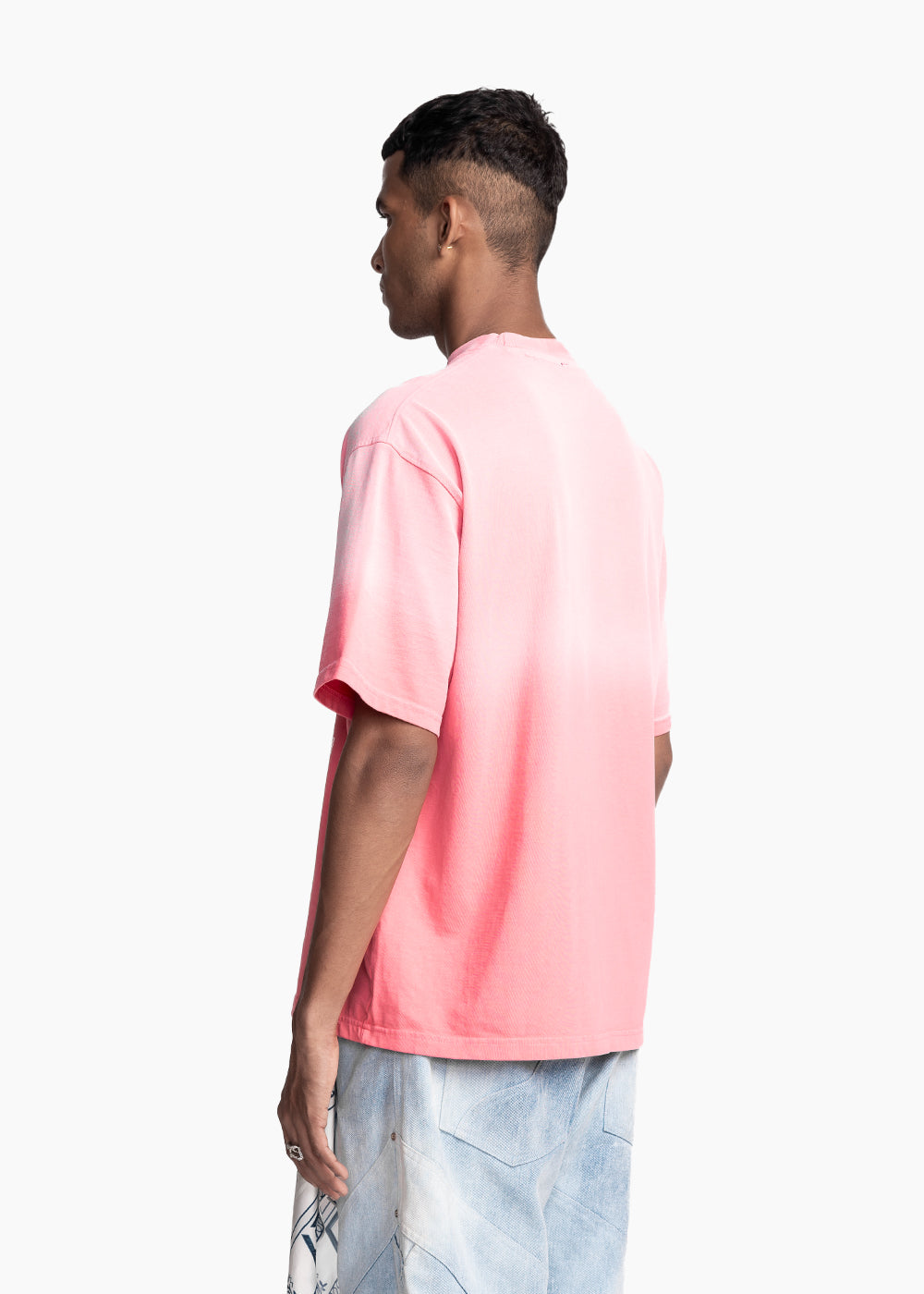 EVEMEN ERROR T-SHIRT - PINK WASHED