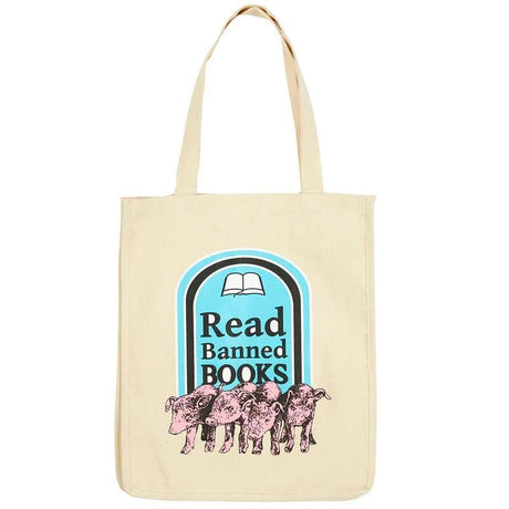 PLEASURES BANNED BOOKS TOTE - Dawntown