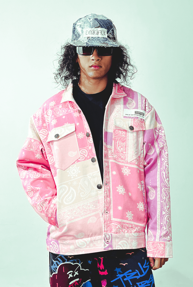 Paisley Red Jacket - dawntown