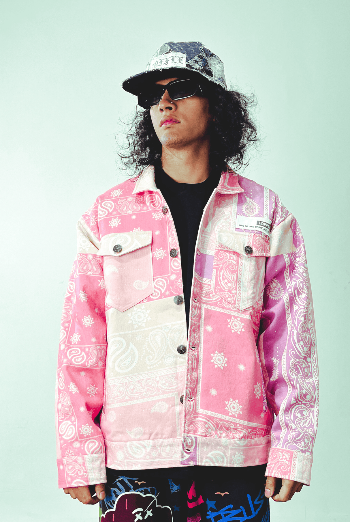 Paisley Red Jacket - dawntown