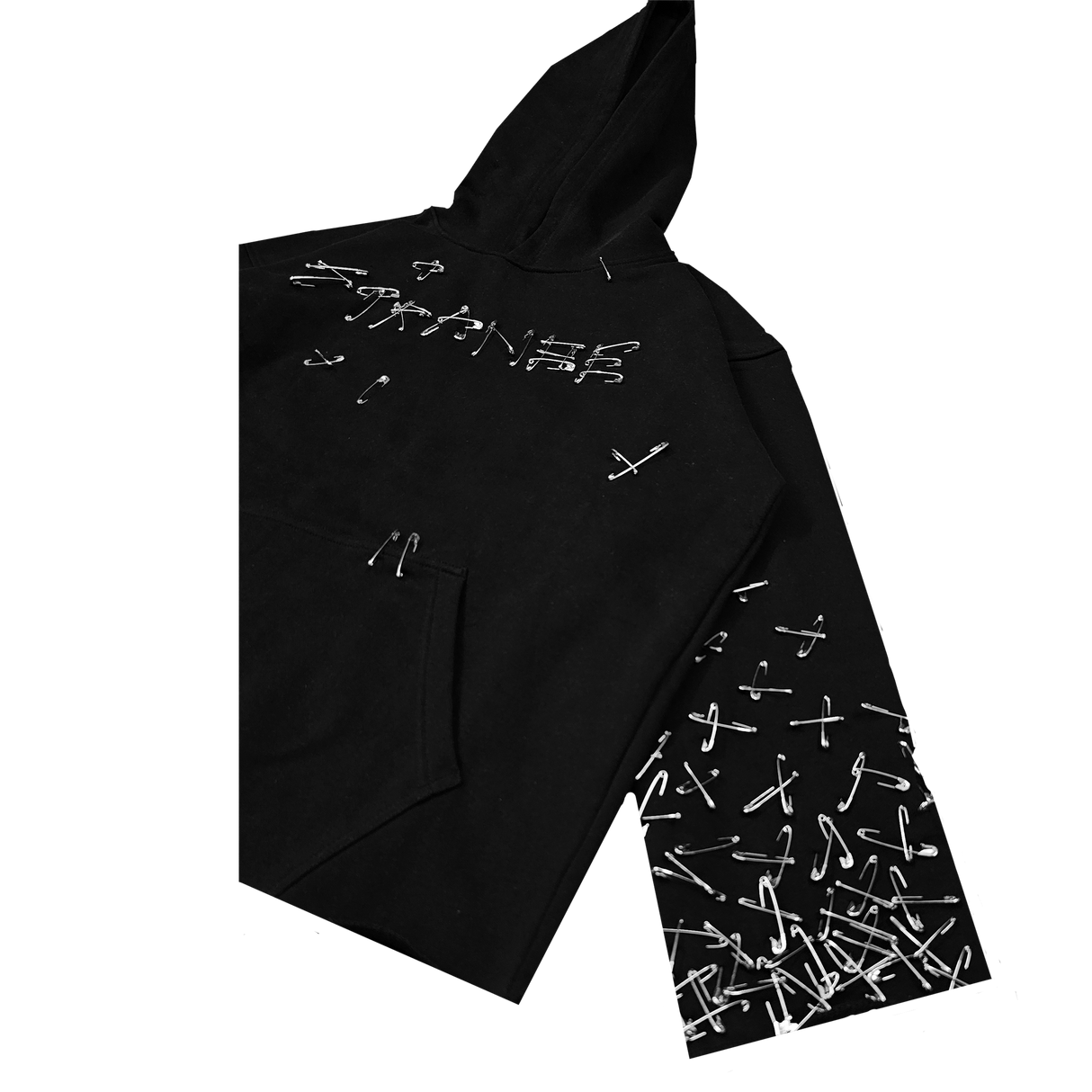 SAFETY PIN HOODIE