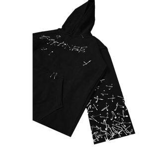 SAFETY PIN HOODIE