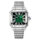 Seiko Mod Santos Emerald Green