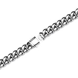 Miami Cuban Link Chain in White Gold- 6mm