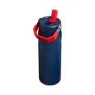 Stanley Country Collection Iceflow Aerolight Flip Straw Bottle Team Navy Red 24 OZ