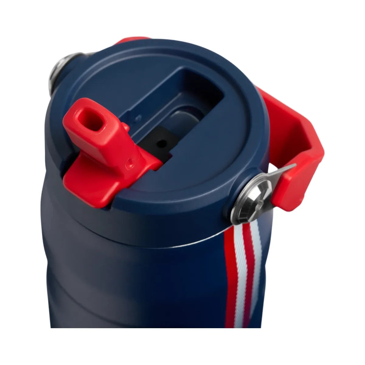 Stanley Country Collection Iceflow Aerolight Flip Straw Bottle Team Navy Red 24 OZ